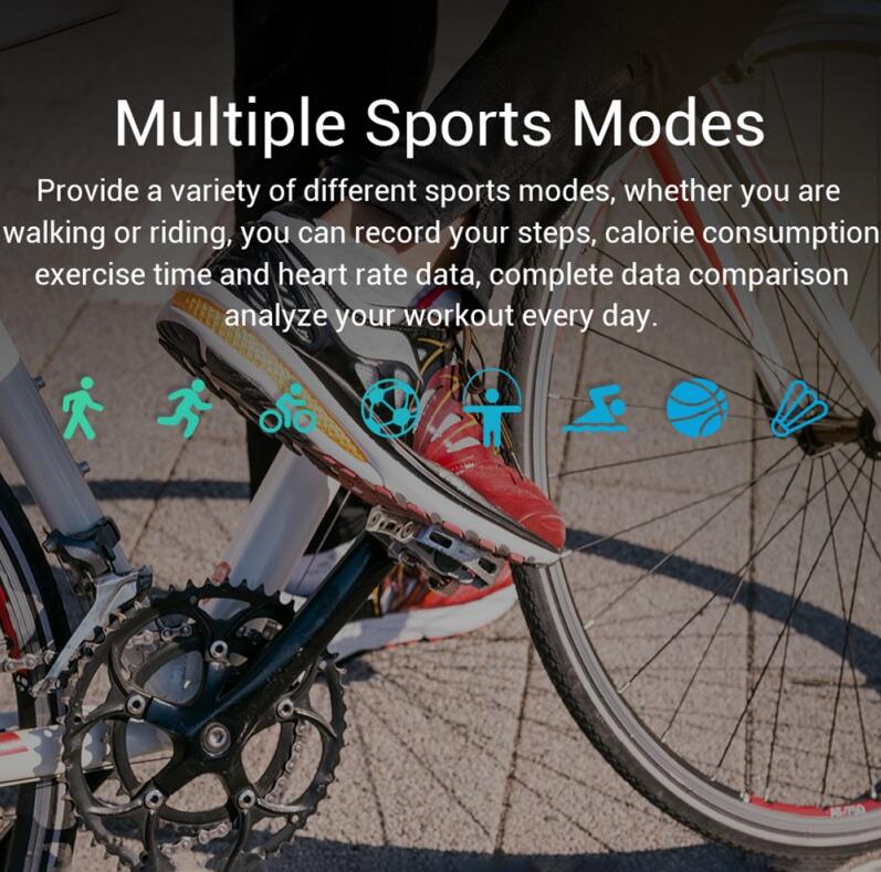 1.3-Inch Color Screen Smart Bracelet with Health Monitor