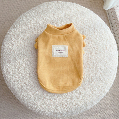 Knitwear Dog Clothes with Small Flying Sleeves