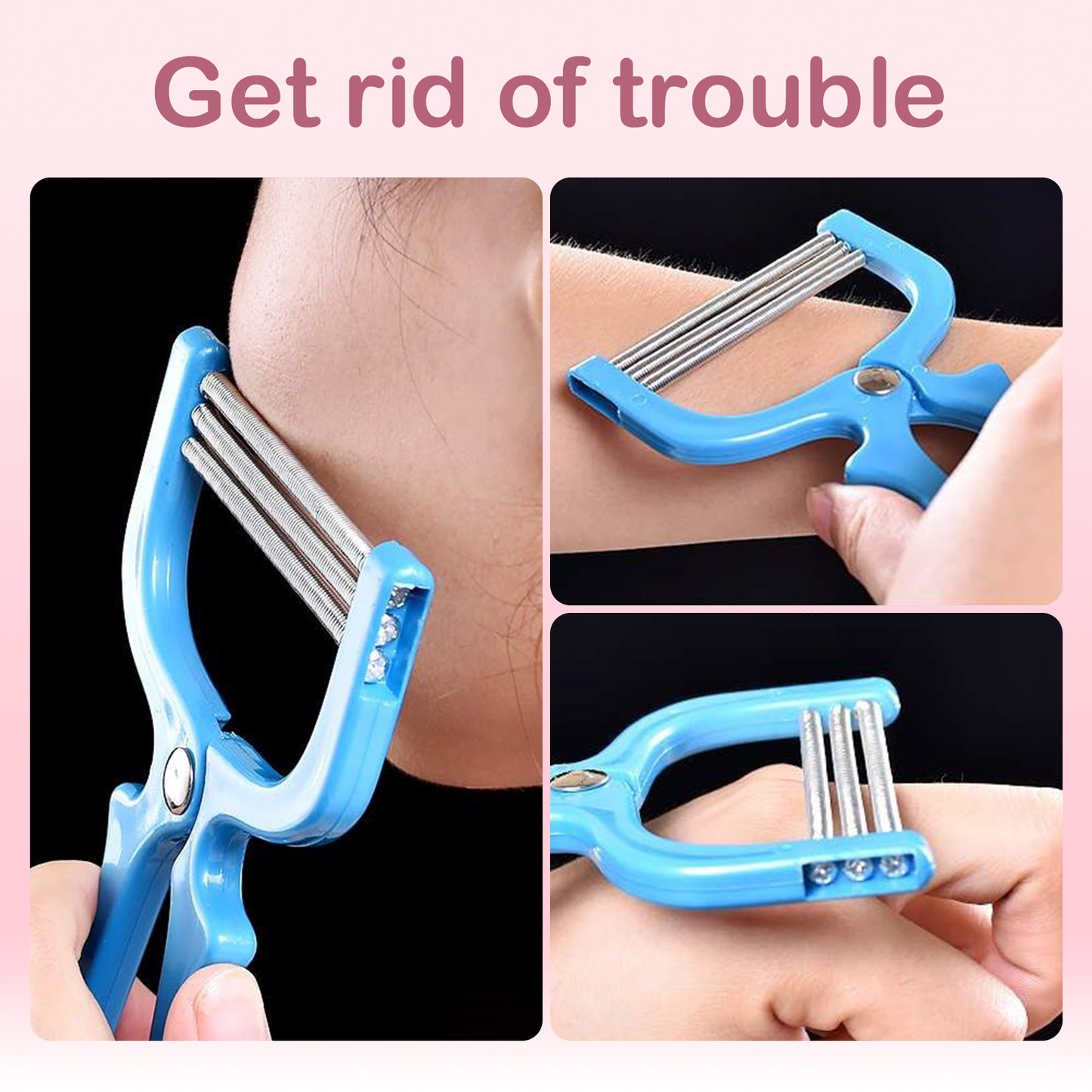 Facial Hair Remover - Safe Beauty Tool for Threading