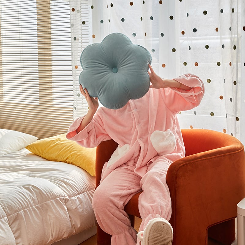 Soft Flower Cushion for Home Sofa